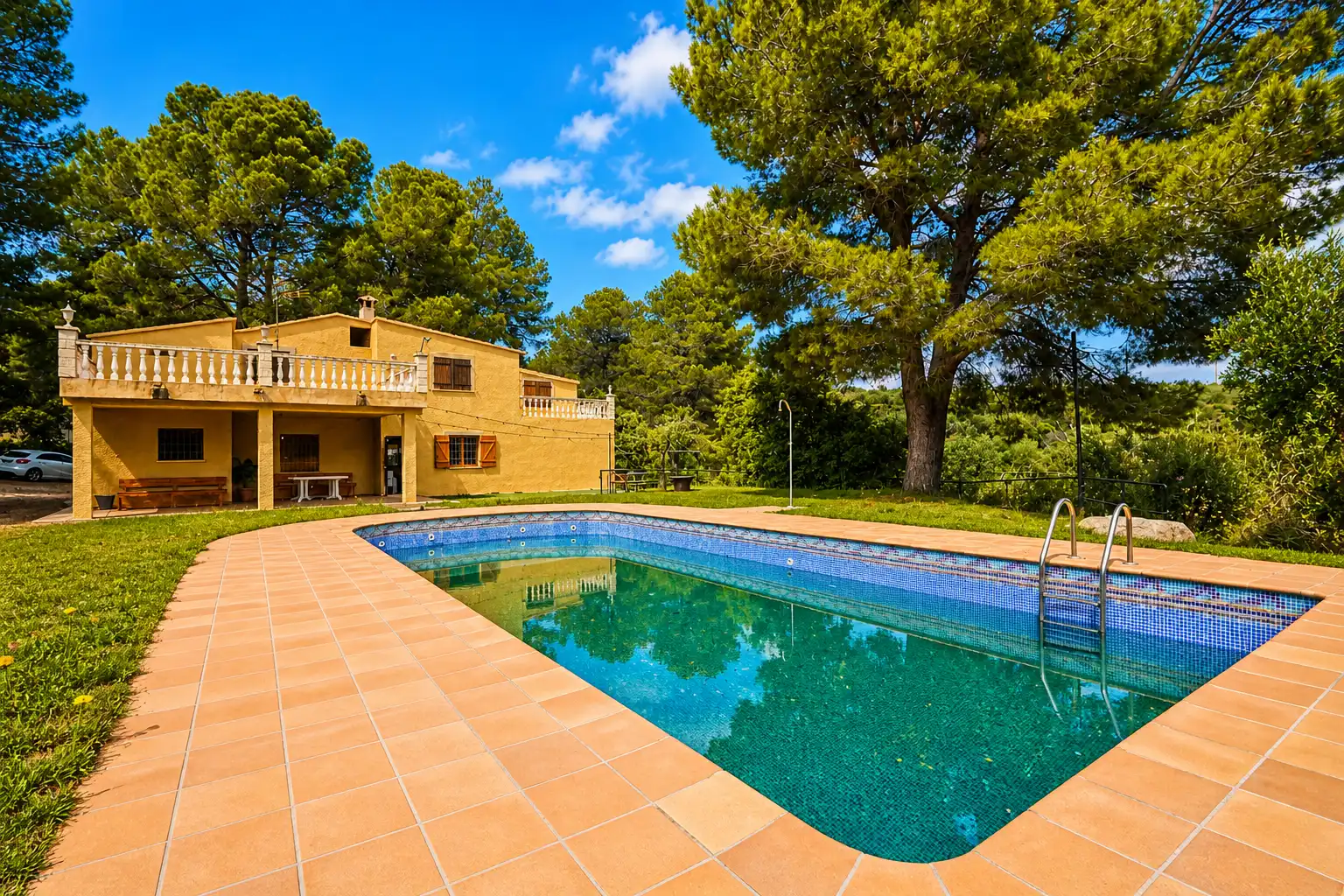 Piscina de Casa o chalet en venta en Riudecanyes con Jardín privado, Terraza y Trastero