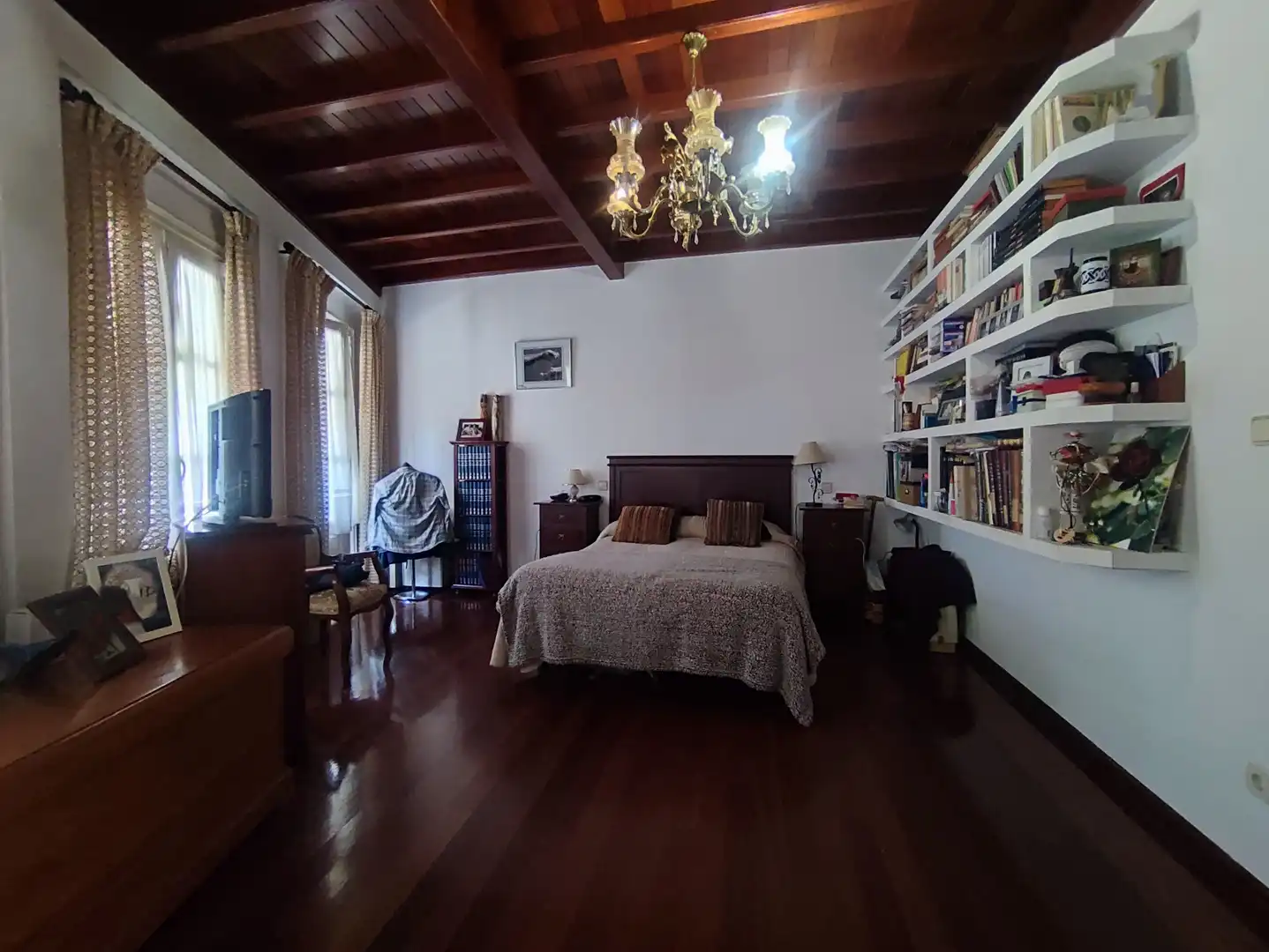 Sala de estar de Casa o chalet en venta en Fene con Jardín privado, Parquet y Trastero