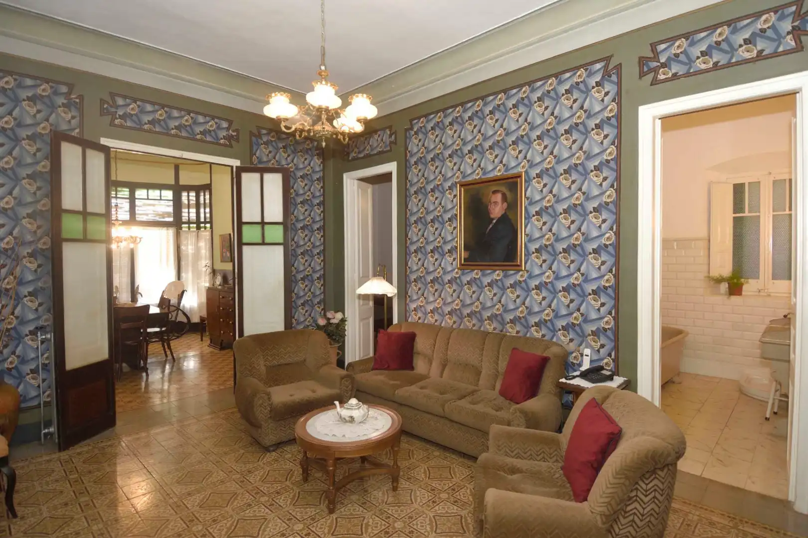 Sala de estar de Casa o chalet en venta en Banyoles con Jardín privado