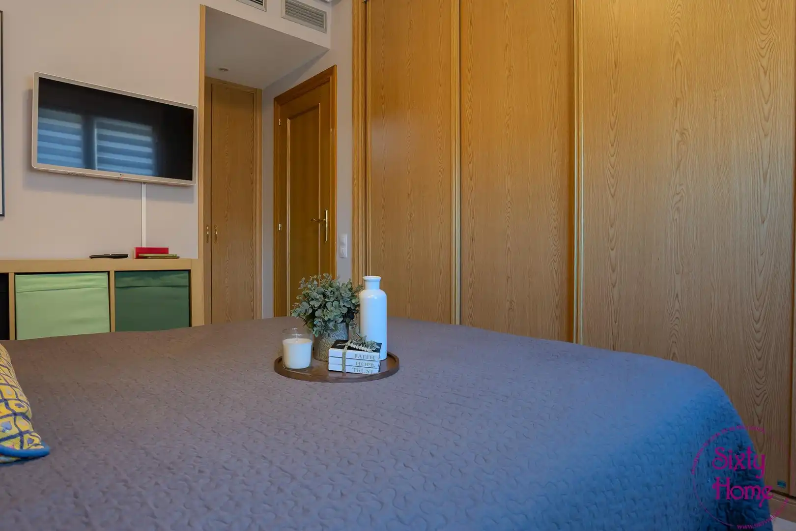Bedroom of Flat for sale in Zaragoza  with Heating