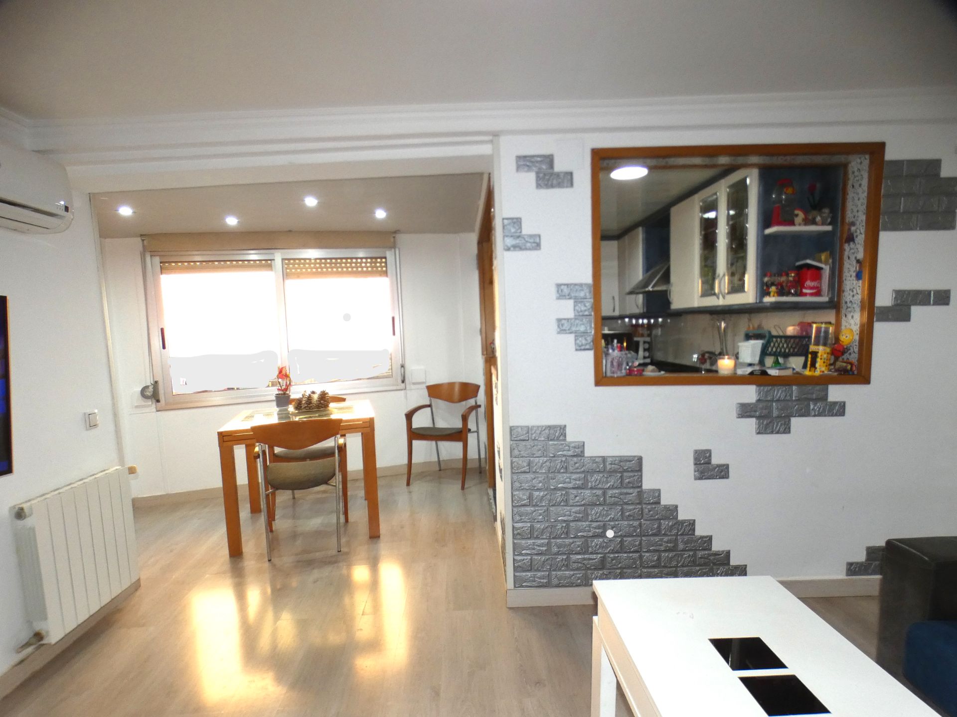 Kitchen of Flat for sale in Terrassa  with Heating, Parquet flooring and Oven