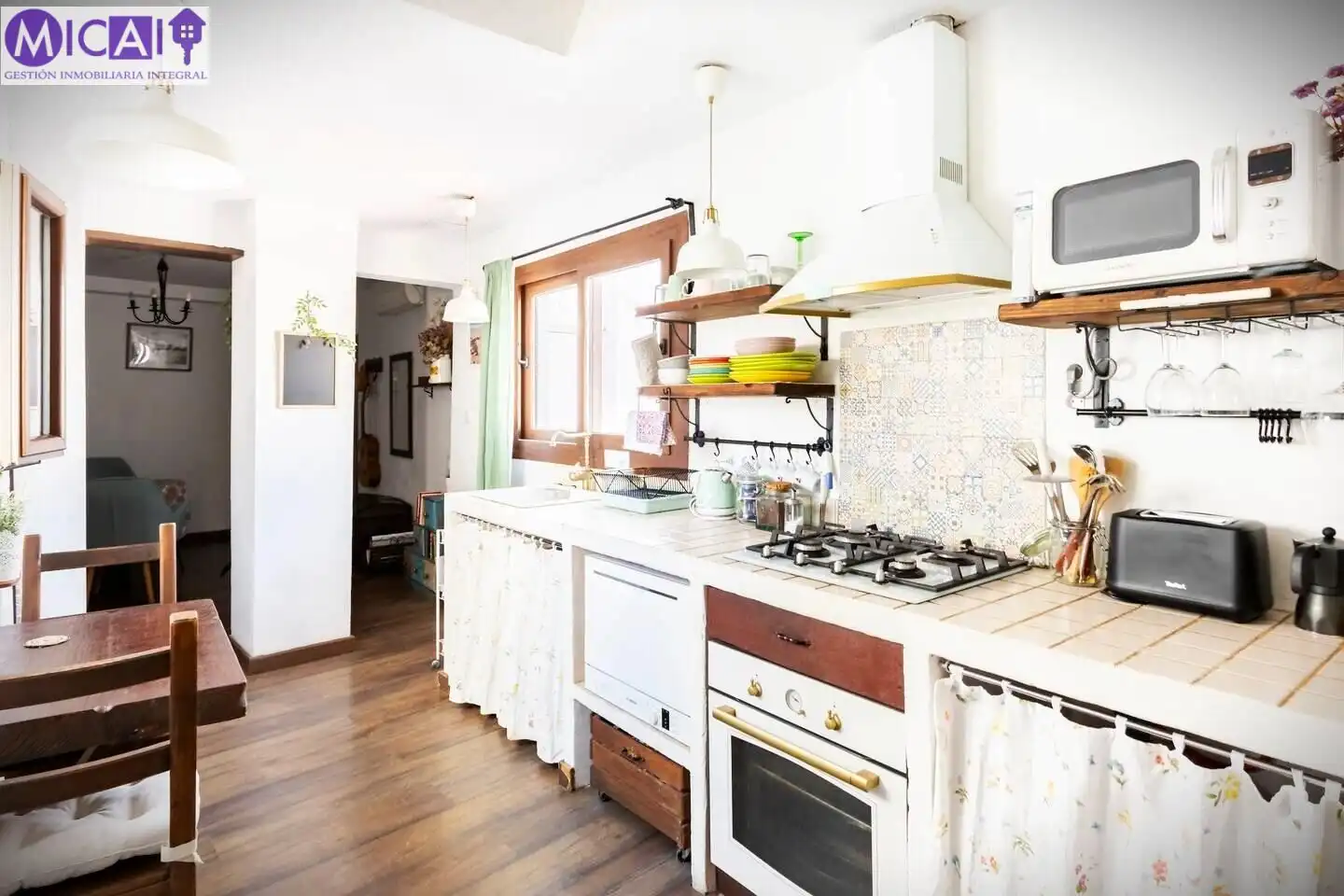 Cocina de Piso en venta en Cádiz con Aire acondicionado, Parquet y Terraza
