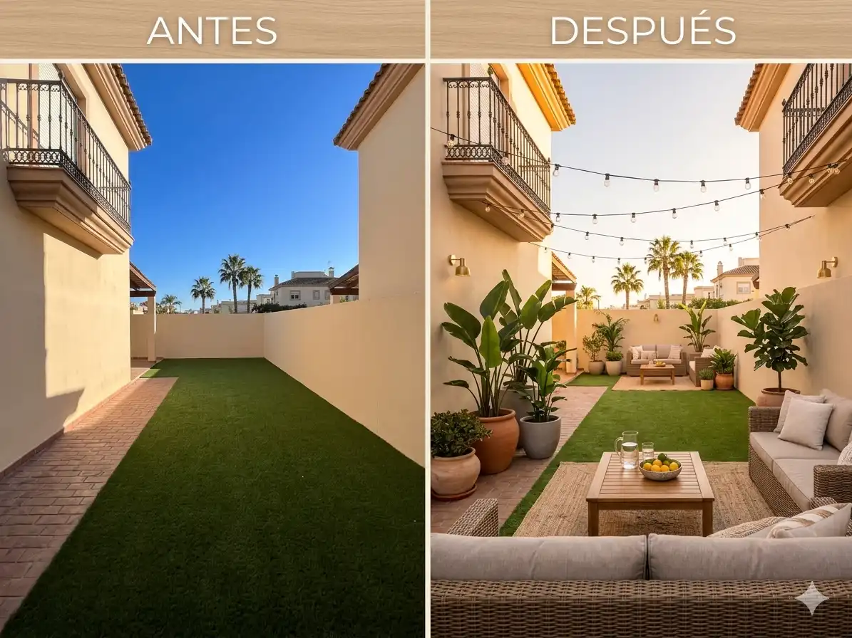 Terraza de Casa o chalet en venta en Espartinas con Aire acondicionado, Jardín privado y Terraza