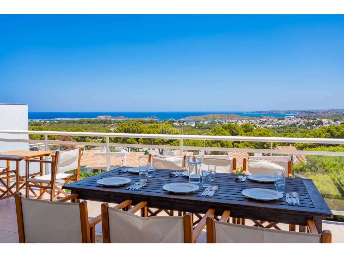 Terrassa de Apartament en venda en Es Mercadal amb Jardí privat, Terrassa i Piscina