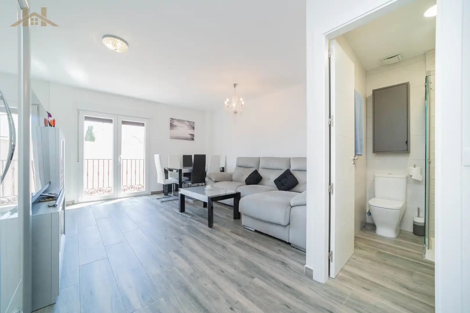 Sala de estar de Dúplex en venta en Navalcarnero con Calefacción, Terraza y Amueblado