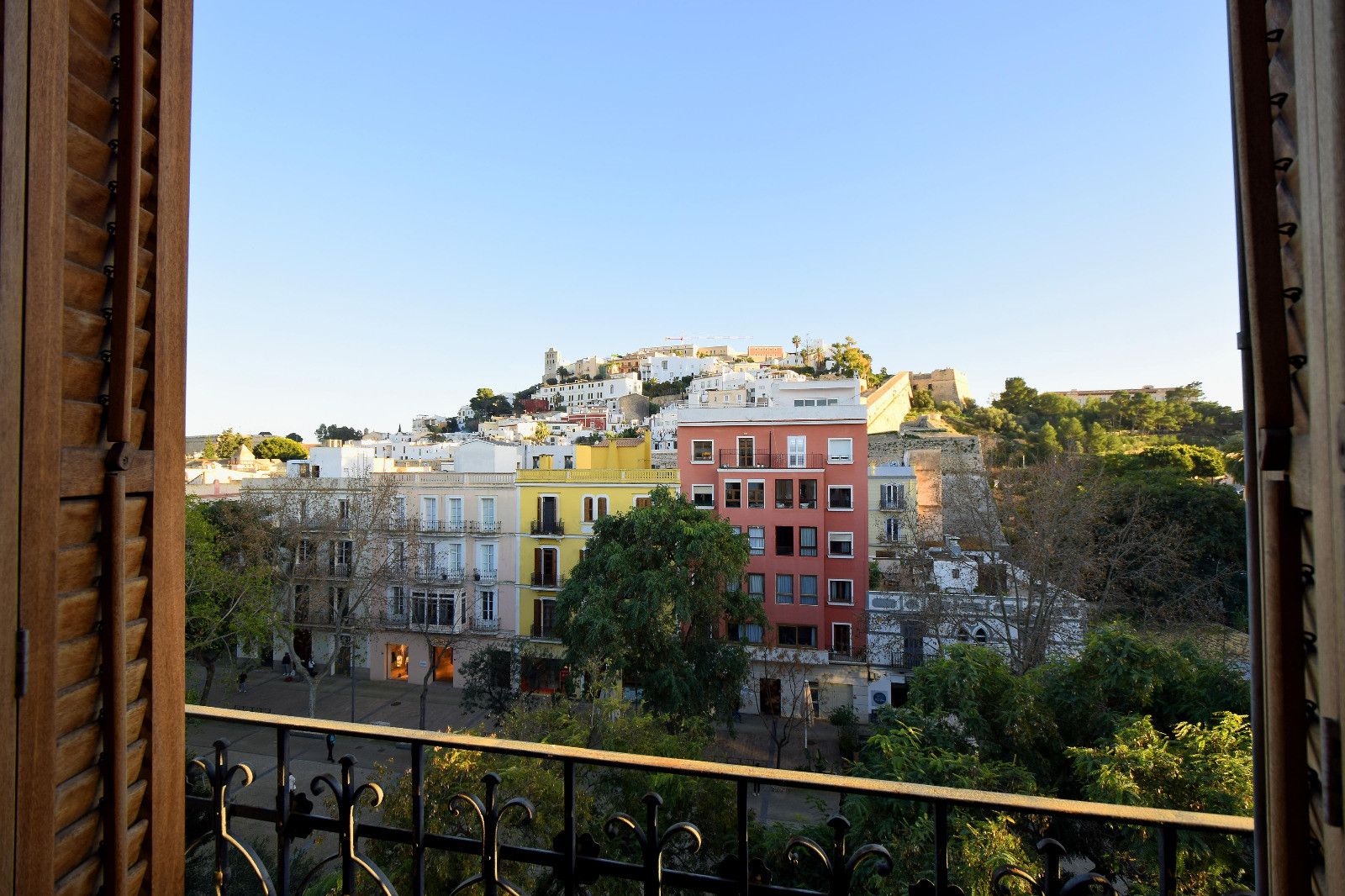 Vista exterior de Apartament de lloguer en Eivissa amb Aire condicionat, Moblat i Internet