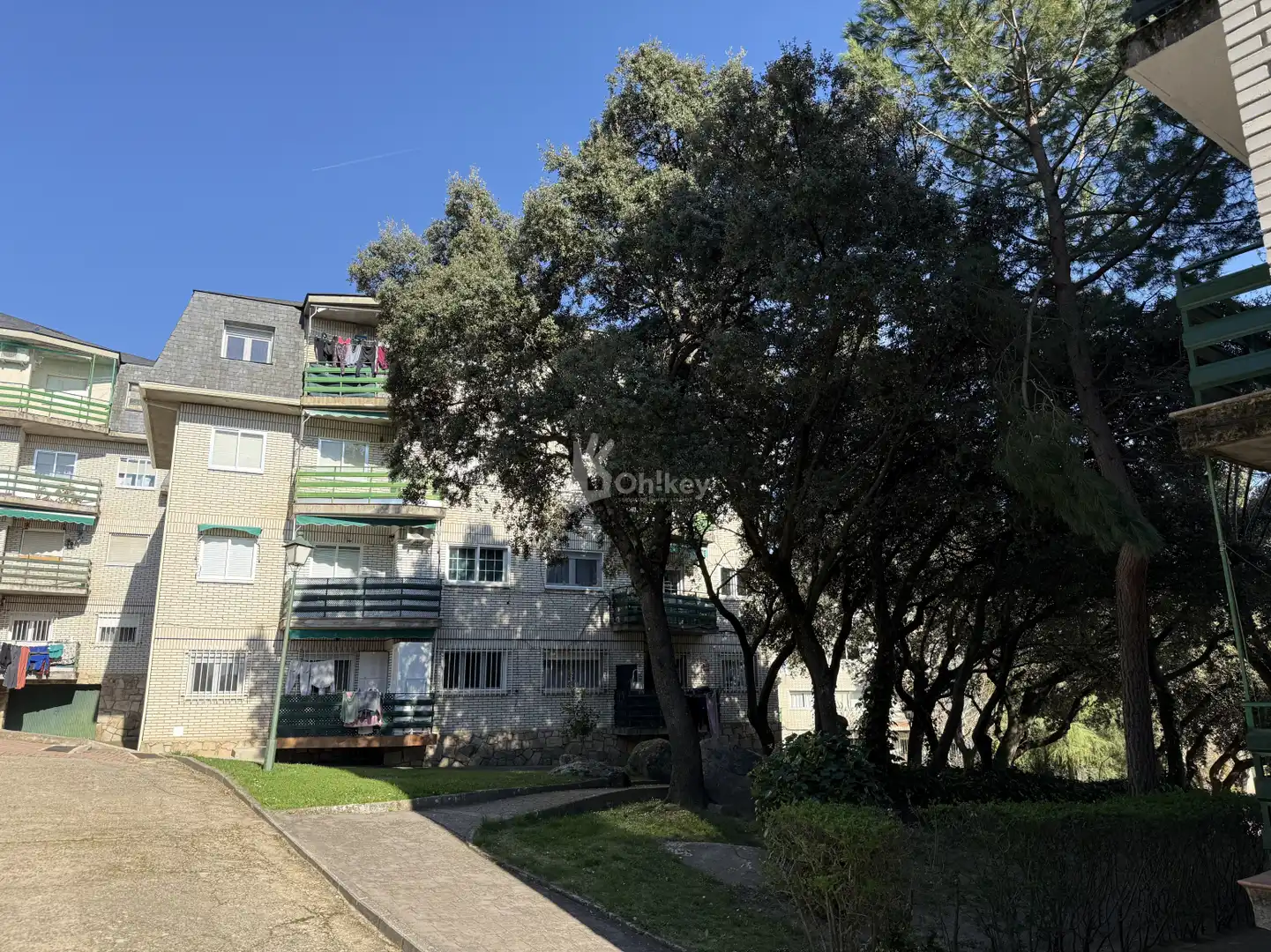 Exterior view of Flat for sale in Fresnedillas de la Oliva  with Air Conditioner, Heating and Private garden