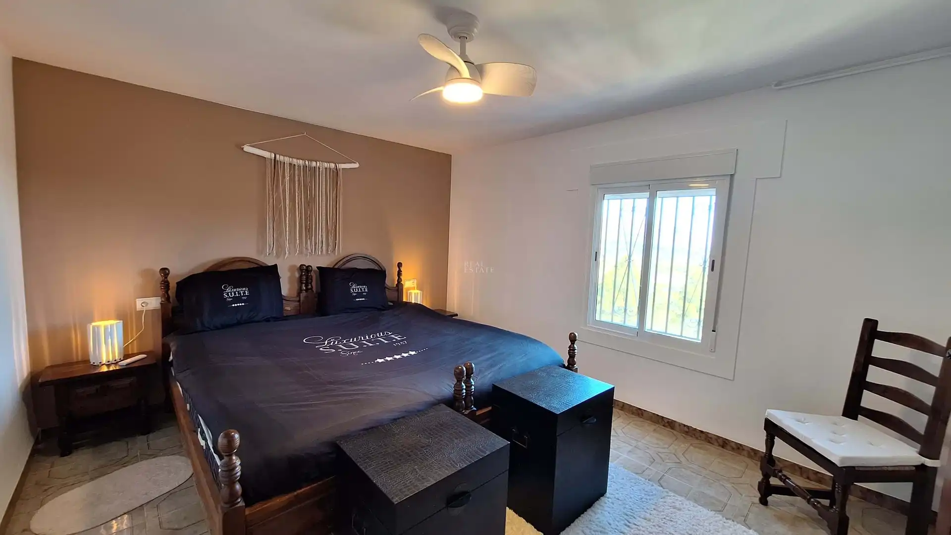 Bedroom of Houses for sale in Benidoleig  with Air Conditioner, Heating and Terrace
