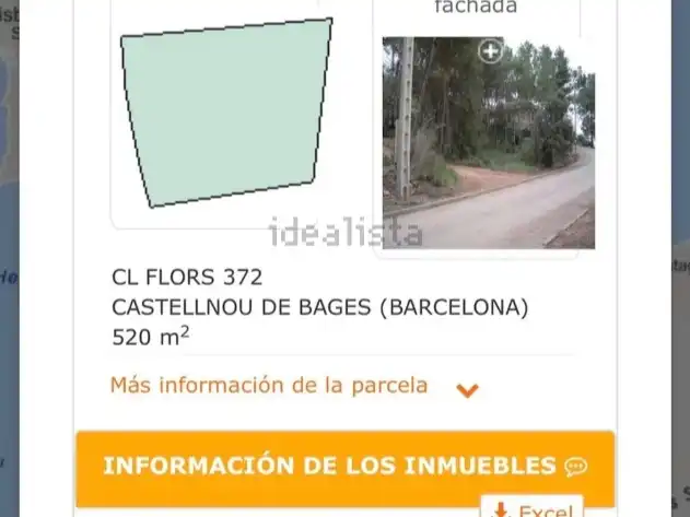 Residential land for sale in Carrer de les Flors 372, imagen 5