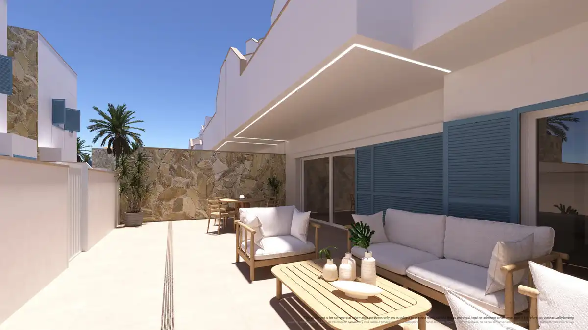 Terrassa de Apartament en venda en Pilar de la Horadada