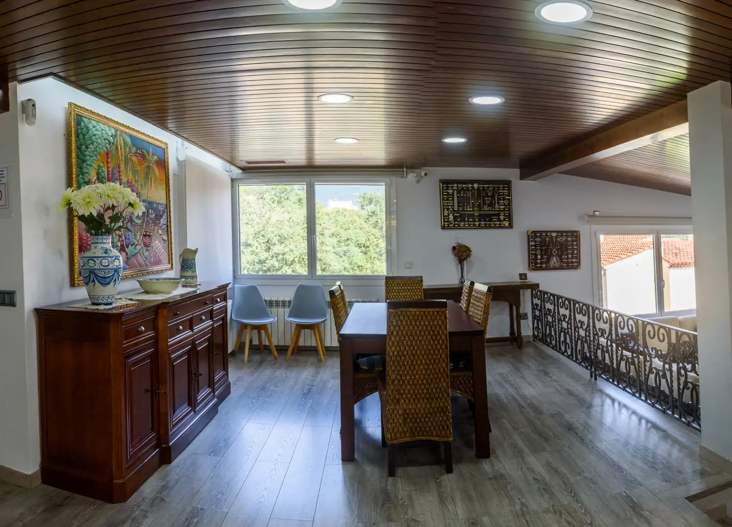 Esszimmer von Haus oder Chalet zum Verkauf in Agullana mit Klimaanlage, Heizung und Privatgarten
