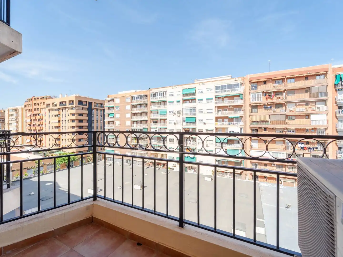 Terraza de Piso en venta en Valencia con Calefacción, Parquet y Amueblado