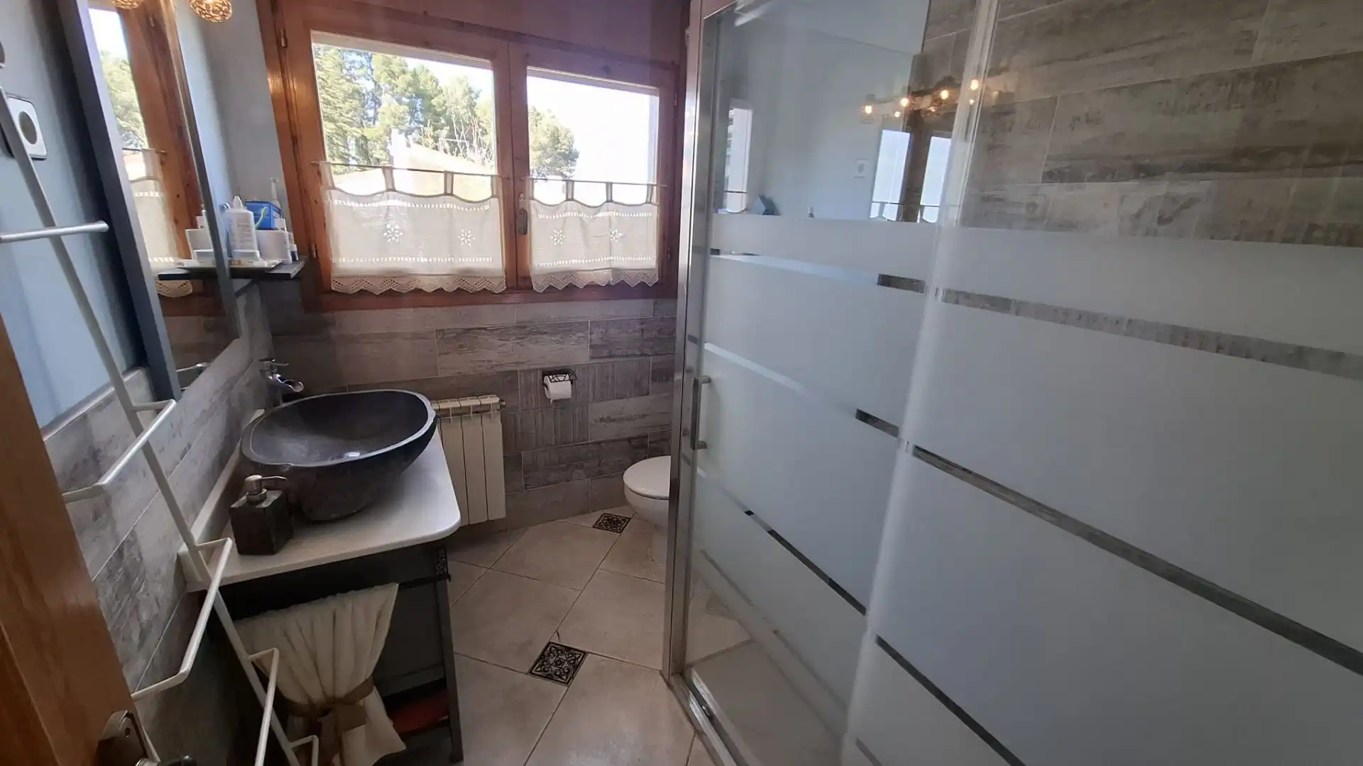 Baño de Casa o chalet en venta en Vallirana con Calefacción y Trastero