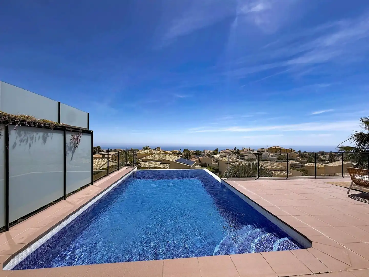 Piscina de Casa o chalet en venta en Benitachell / El Poble Nou de Benitatxell con Aire acondicionado, Calefacción y Jardín privado