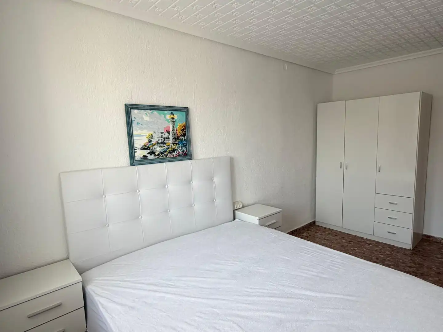 Schlafzimmer von Wohnung zur Miete in Alicante / Alacant mit Balkon