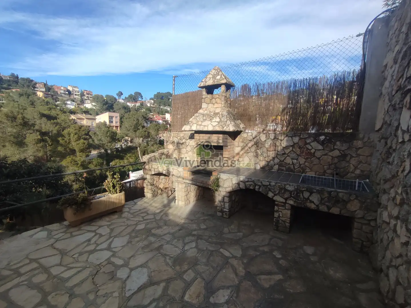 Terraza de Casa o chalet en venta en Vallirana con Aire acondicionado, Calefacción y Jardín privado