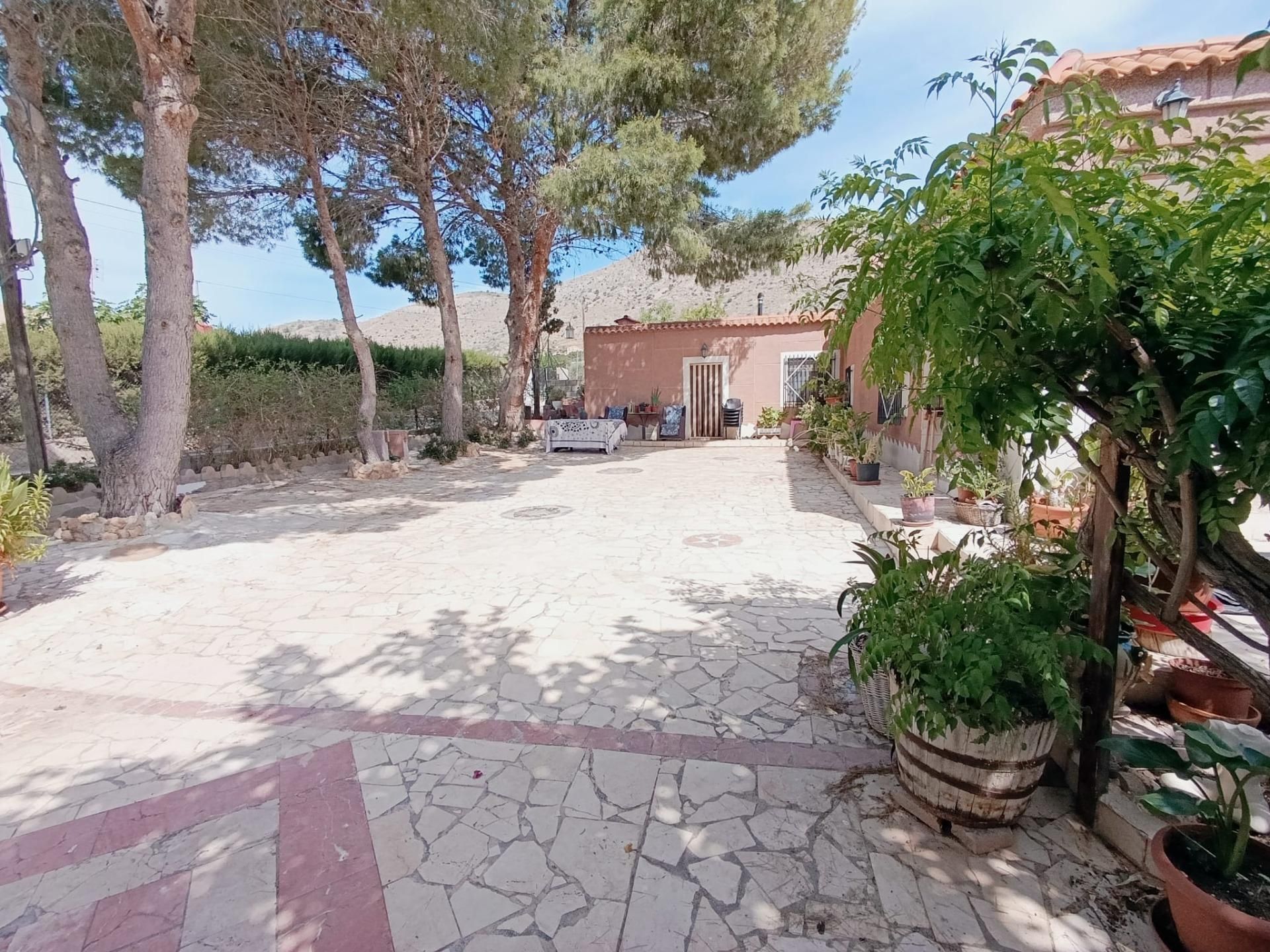 Garden of House or chalet for sale in Hondón de las Nieves / El Fondó de les Neus  with Heating, Private garden and Terrace