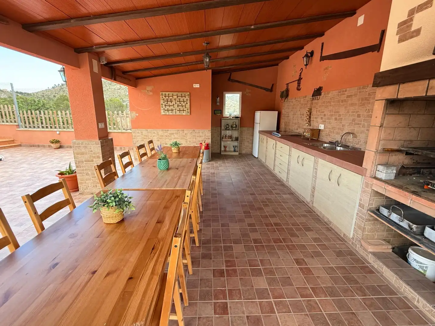 Cuina de Casa o xalet en venda en Aigües amb Calefacció i Terrassa