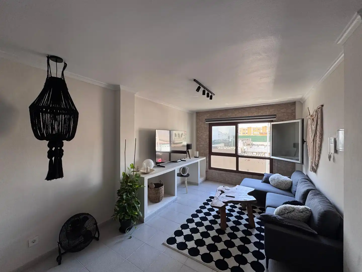 Sala de estar de Piso de alquiler en Telde con Amueblado, Horno y Lavadora