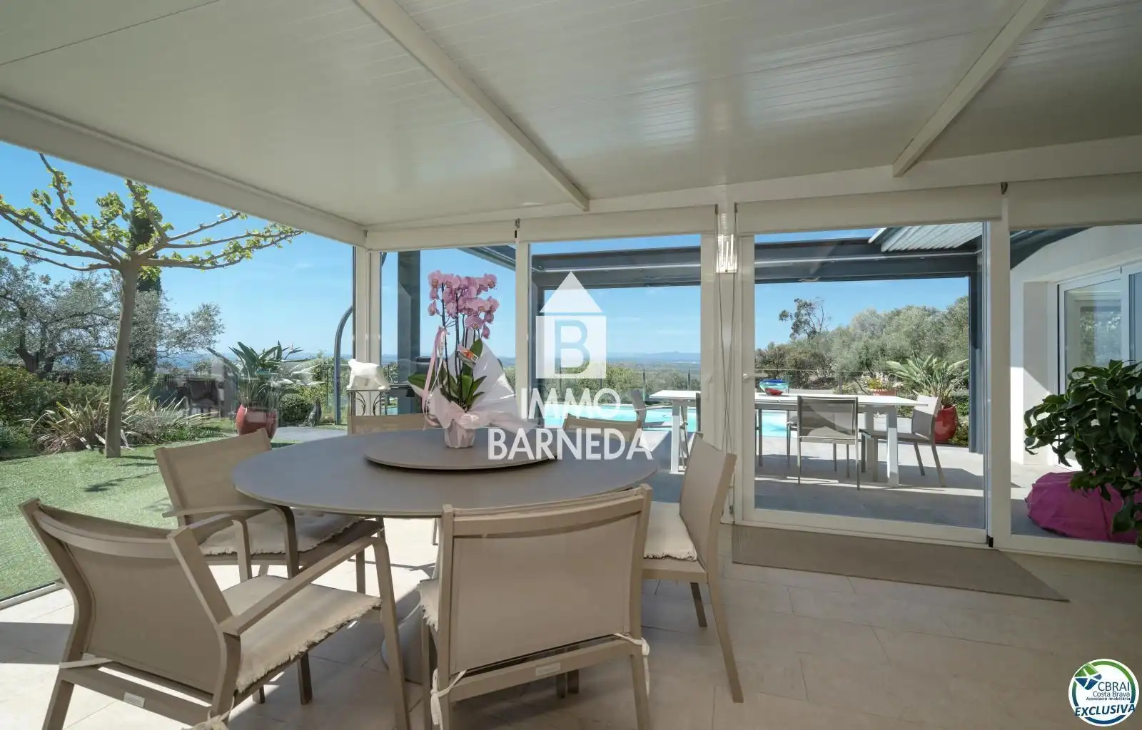 Jardín de Casa o chalet en venta en Palau-saverdera con Aire acondicionado, Calefacción y Jardín privado
