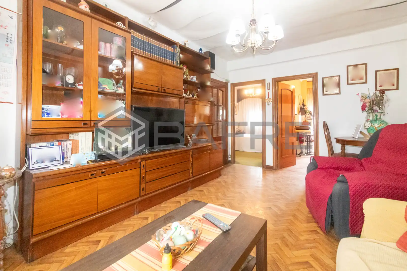 Sala de estar de Piso en venta en Madrid con Aire acondicionado y Balcón
