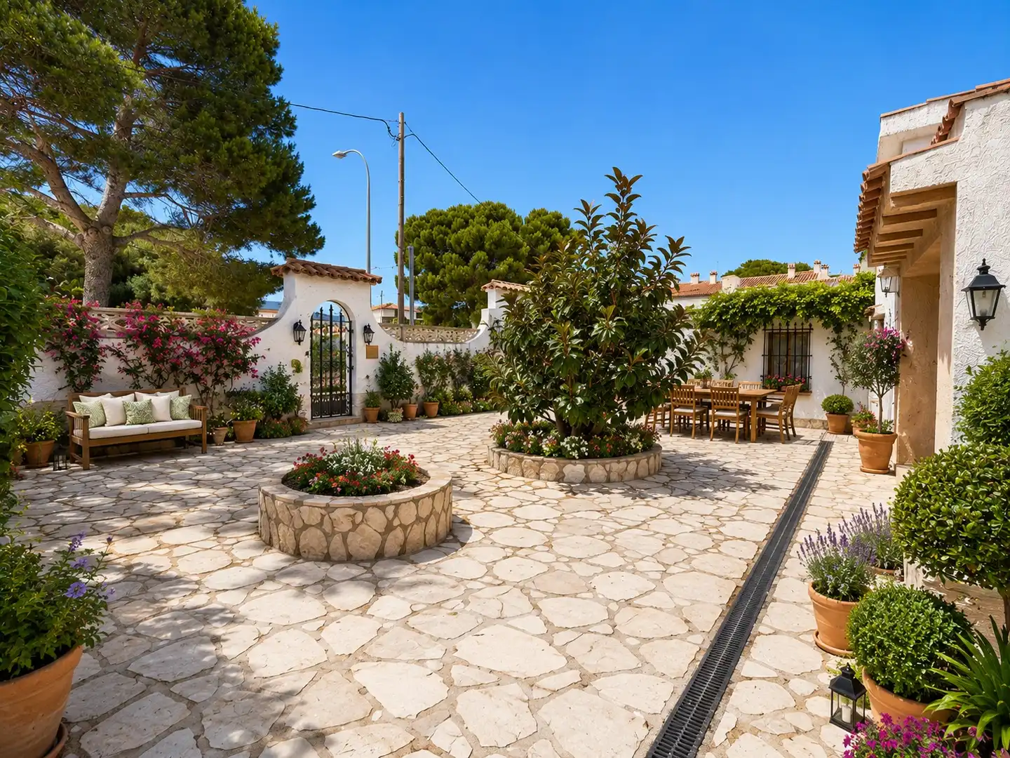 Terrace of Houses for rent in Mont-roig del Camp  with Heating, Private garden and Storage room