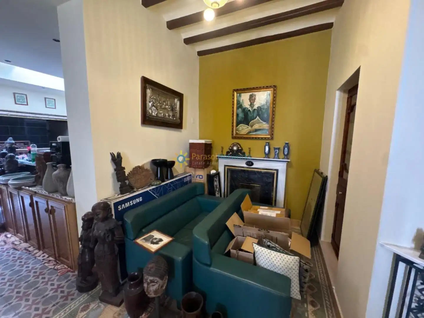 Sala d'estar de Casa adosada en venda en Rafelcofer amb Traster i Balcó
