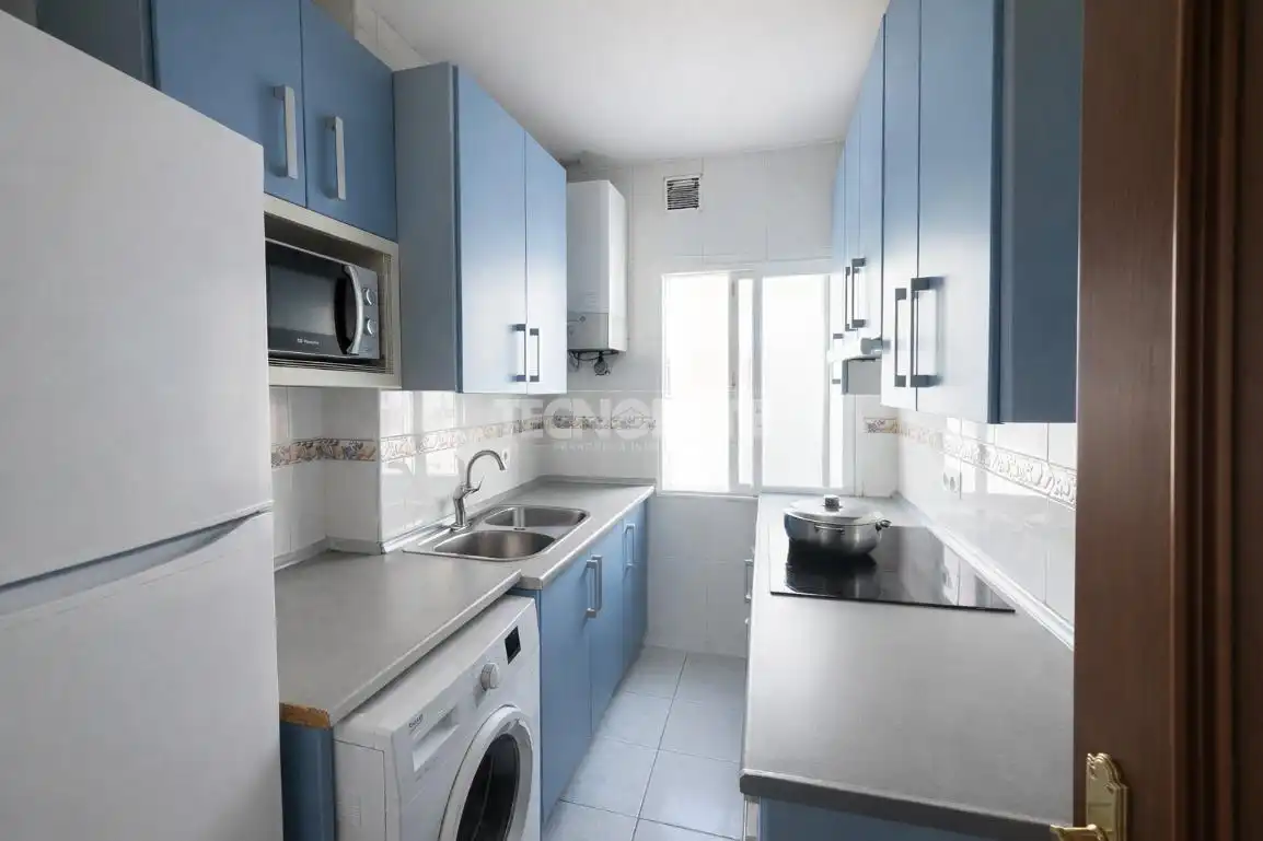 Kitchen of Flat for sale in Madrid  with Air Conditioner, Heating and Terrace