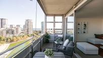 Balcony of Flat for sale in  Barcelona Capital  with Air Conditioner, Terrace and Balcony