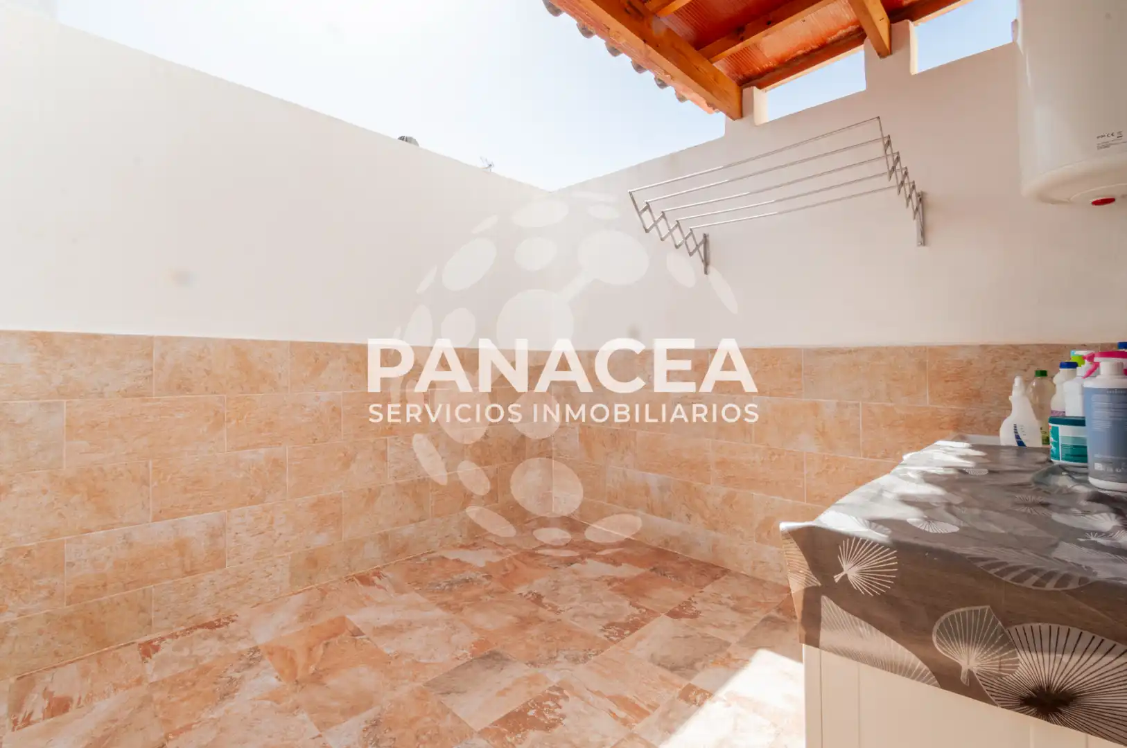 Terraza de Casa adosada en venta en Vícar con Jardín privado, Terraza y Amueblado
