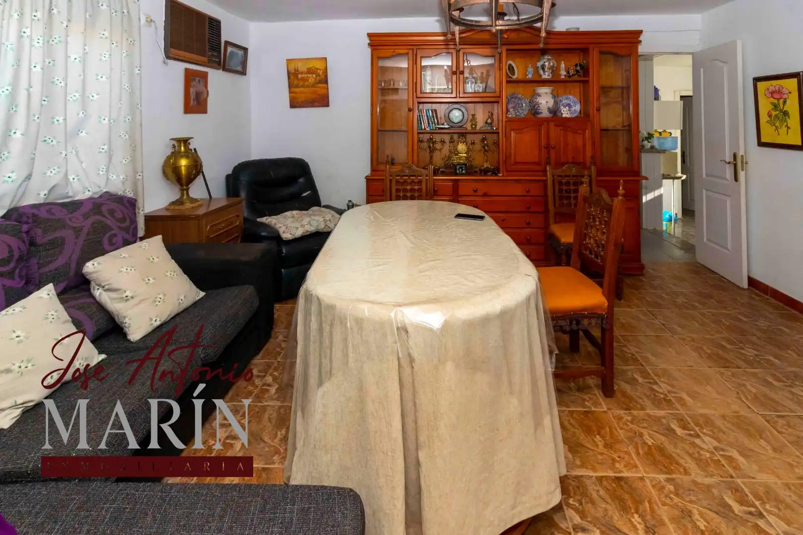 Comedor de Casa o chalet en venta en Badajoz con Aire acondicionado, Jardín privado y Piscina