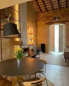 Living room of Attic for rent in Valencia  with Heating, Terrace and Storage room