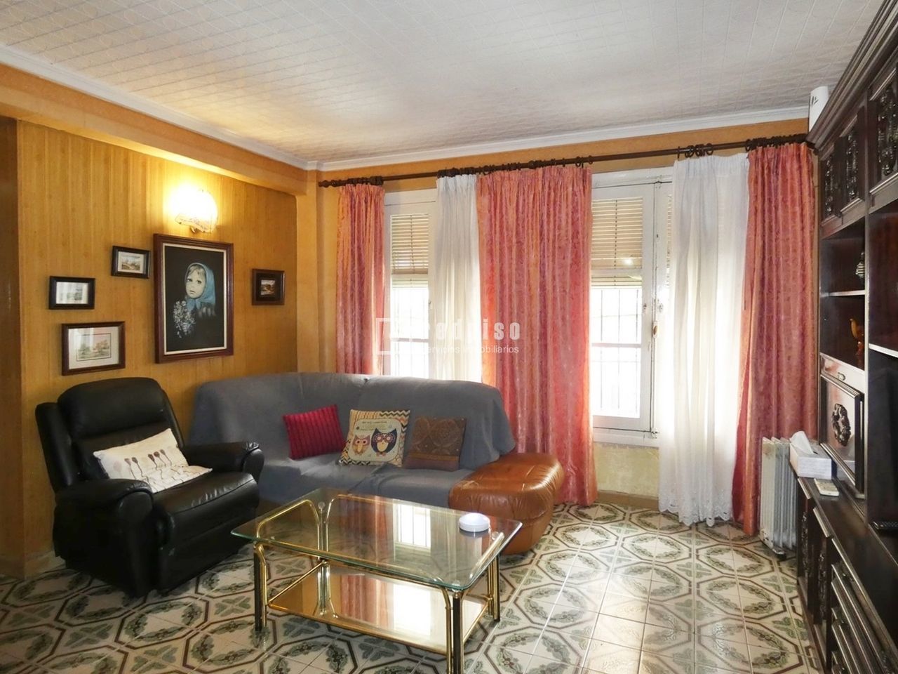 Living room of Flat for sale in Málaga Capital  with Air Conditioner and Heating