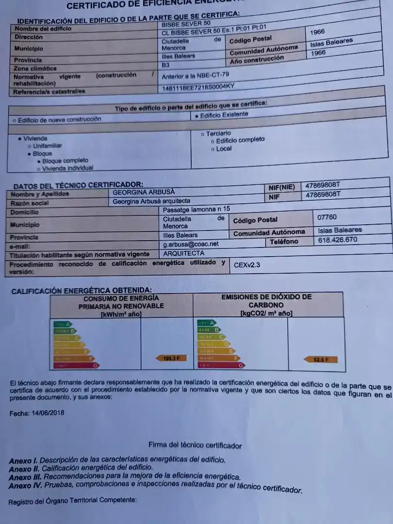 Jardí de Pis en venda en Ciutadella 