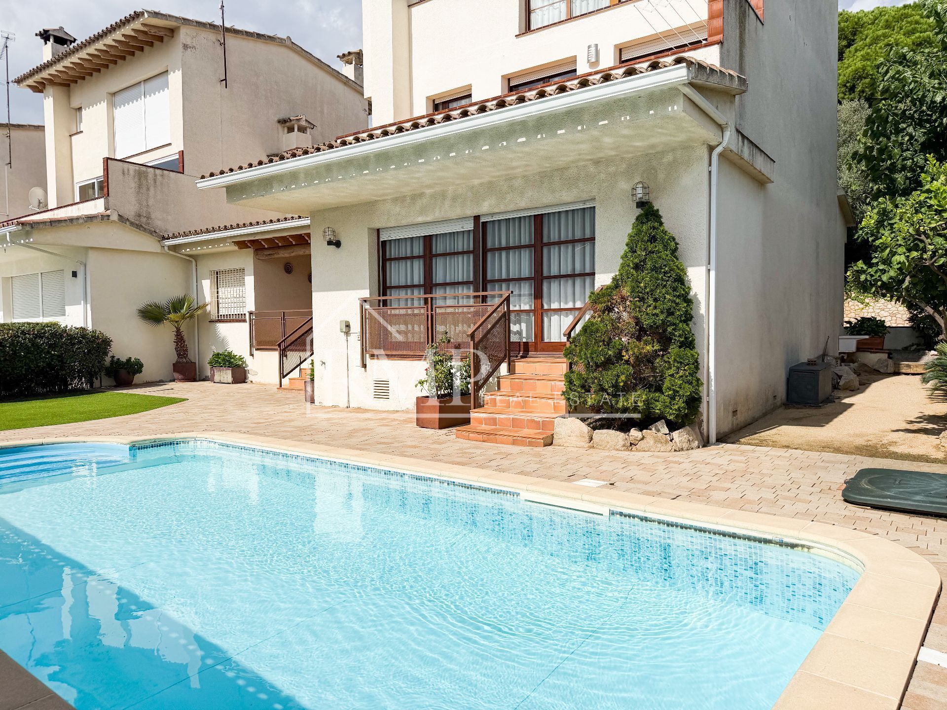 Piscina de Casa o xalet en venda en Sant Andreu de Llavaneres amb Calefacció, Jardí privat i Terrassa