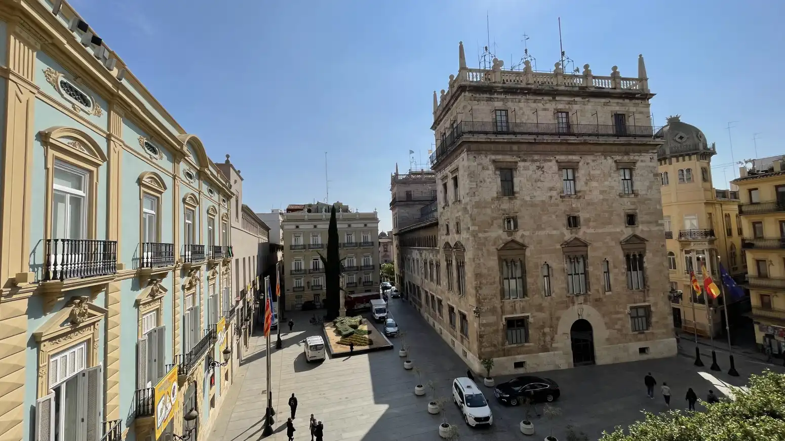 Vista exterior de Pis de lloguer en Valencia amb Aire condicionat, Calefacció i Parquet