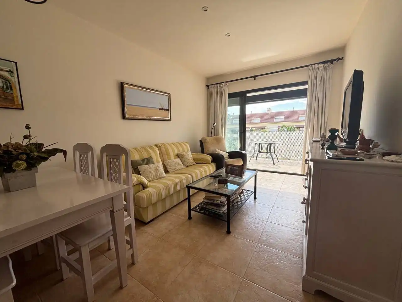 Sala d'estar de Apartament en venda en Islantilla amb Aire condicionat, Calefacció i Terrassa