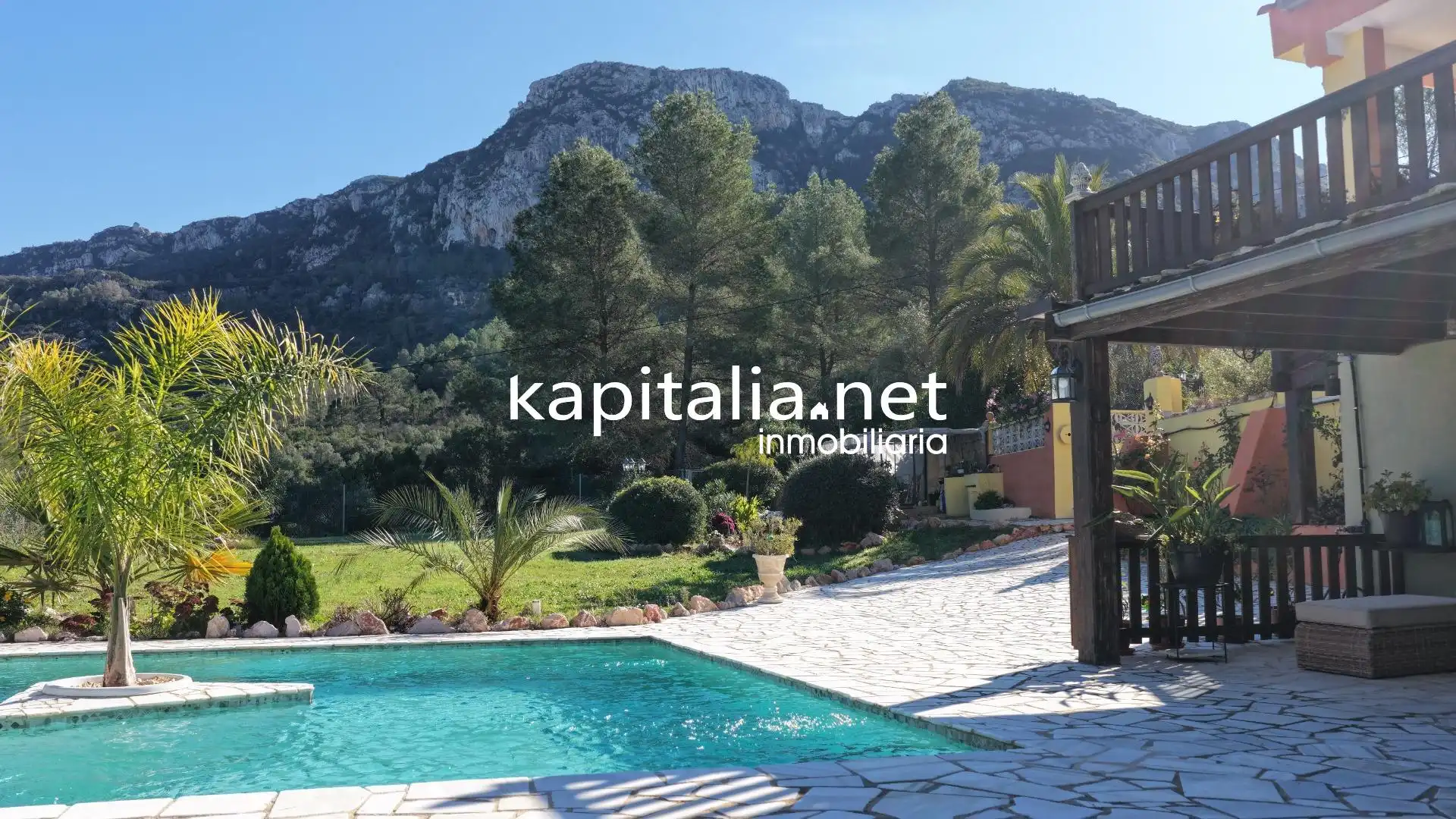 Garden of Houses for sale in Quatretonda  with Air Conditioner, Private garden and Terrace