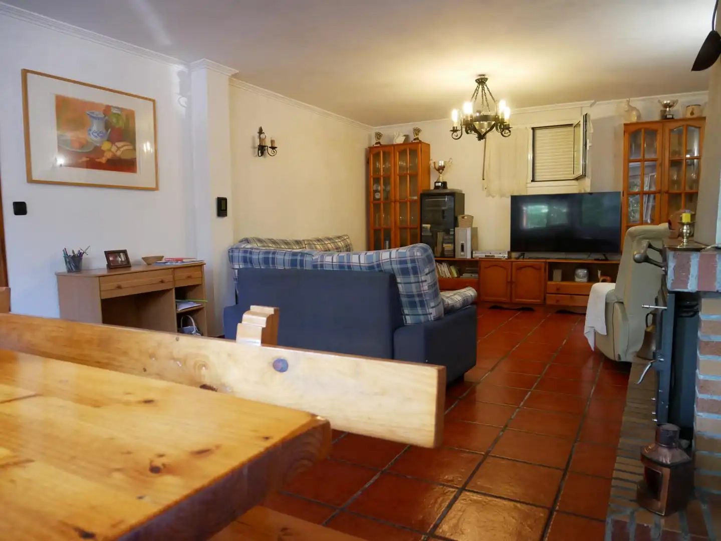 Sala de estar de Casa o chalet en venta en Arrankudiaga / Zollo con Calefacción, Jardín privado y Terraza