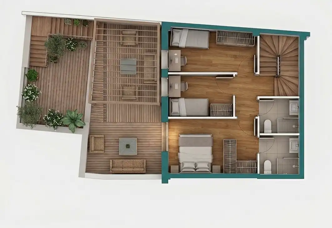 Ground floor for sale in Badalona  with Air Conditioner, Heating and Parquet flooring