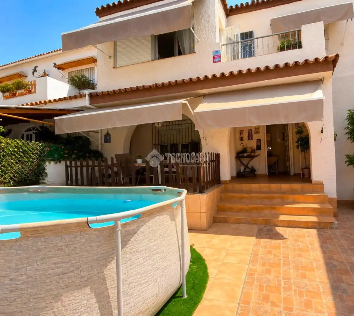 Terrace of Detached homes for sale in Dos Hermanas