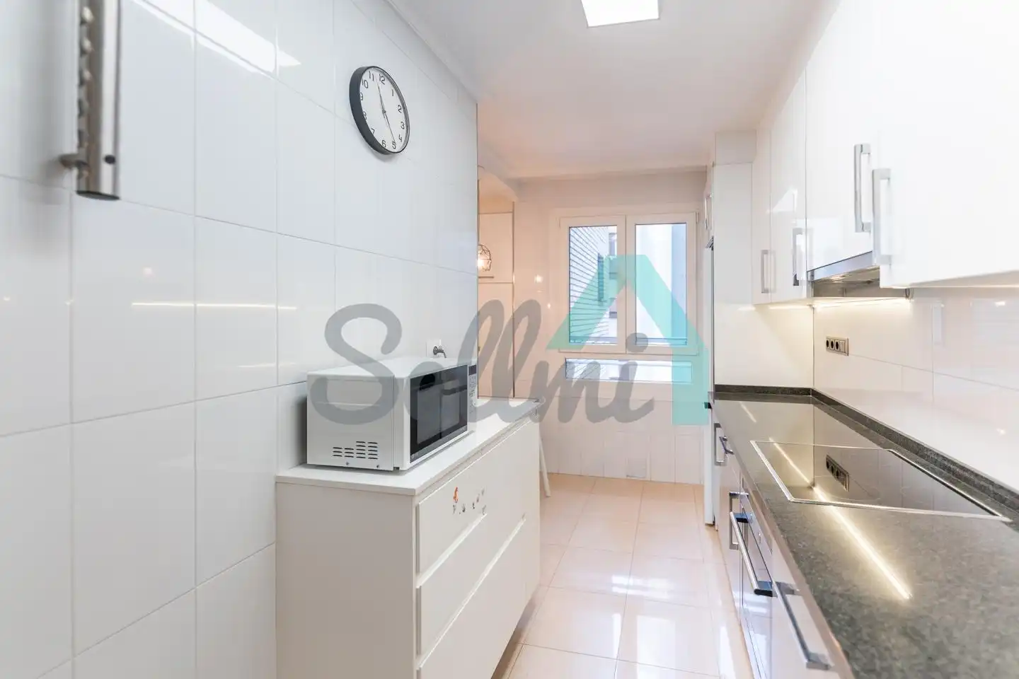 Kitchen of Flat for rent in Oviedo   with Heating, Parquet flooring and Furnished