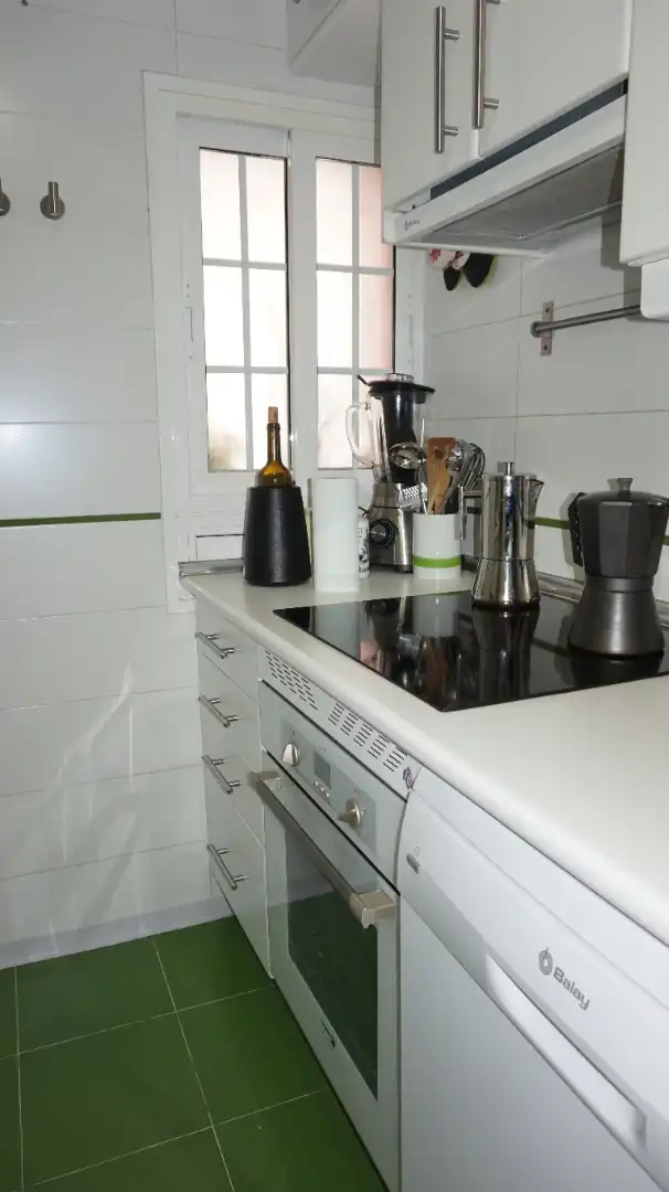 Küche von Wohnung zum Verkauf in Madrid mit Klimaanlage, Heizung und Terrasse