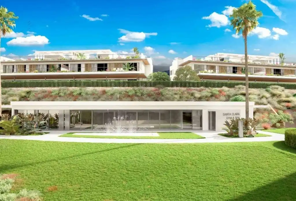 Exterior view of Attic for sale in Marbella  with Air Conditioner, Heating and Private garden