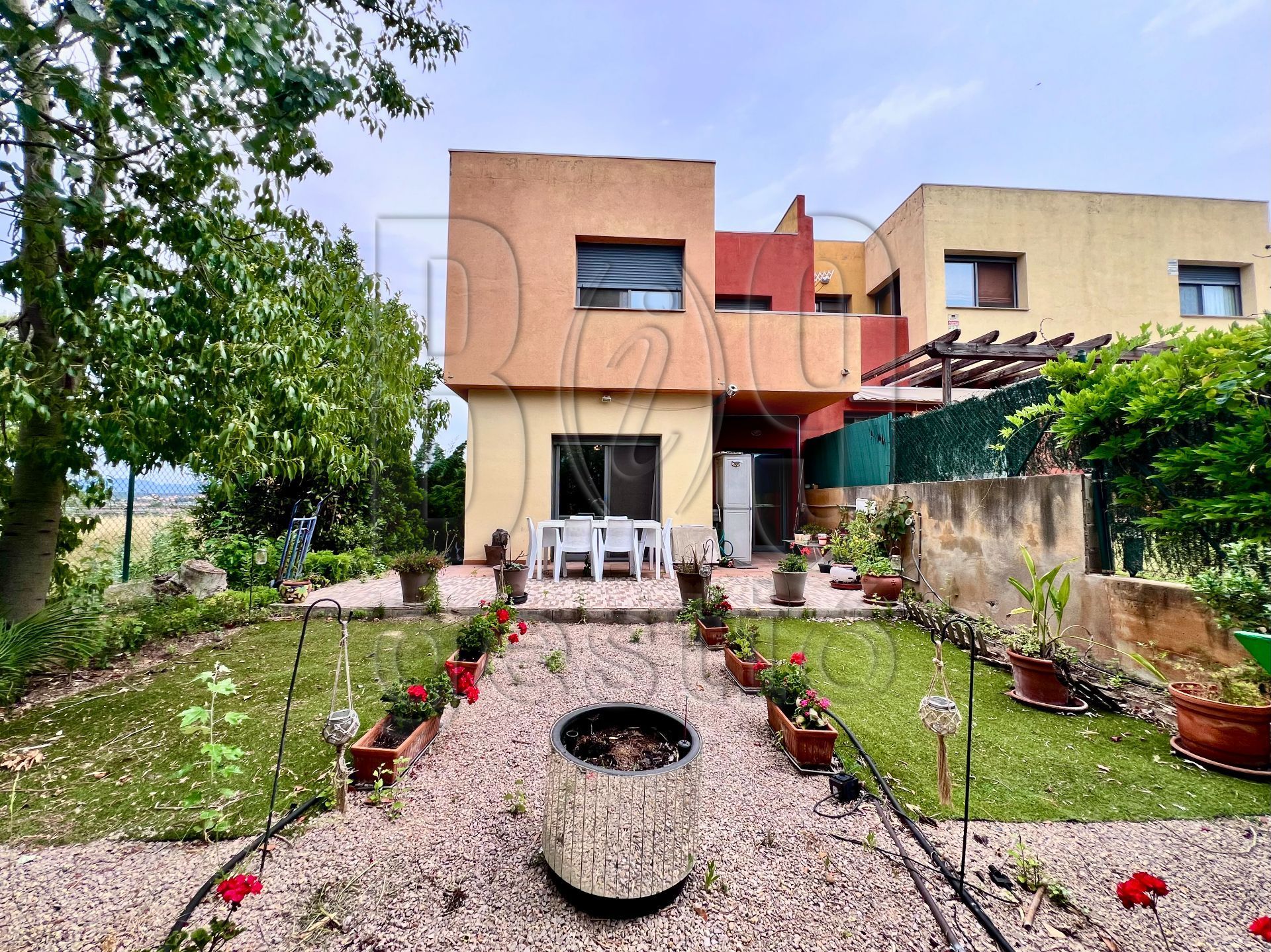 Jardí de Casa adosada en venda en Perafort amb Aire condicionat, Calefacció i Jardí privat