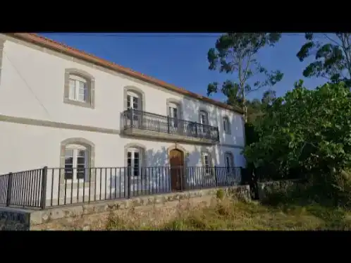 Außenansicht von Country house zur Miete in Muxía mit Privatgarten, Möbliert und Balkon