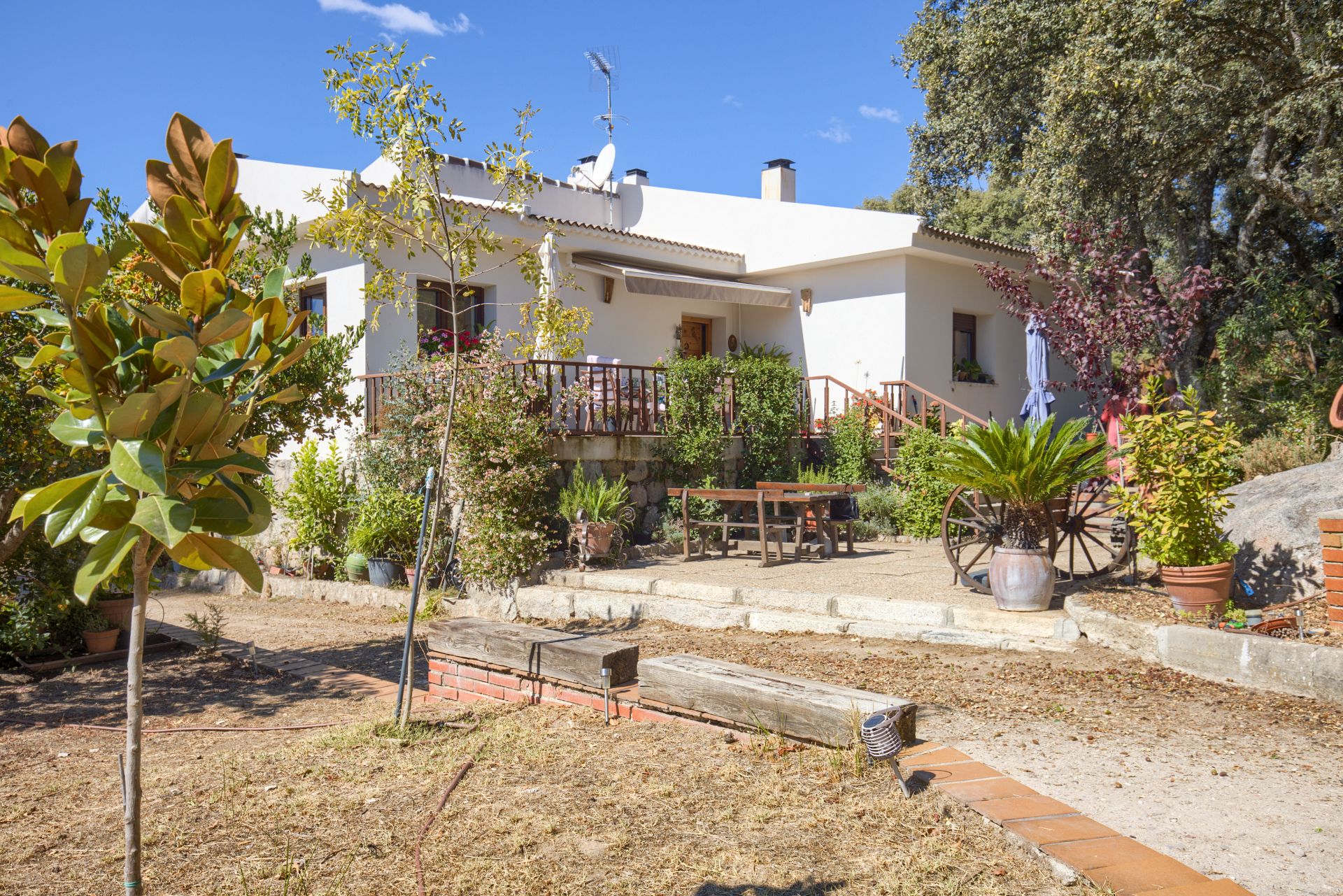 Jardí de Casa o xalet en venda en Valdemorillo amb Calefacció, Jardí privat i Terrassa