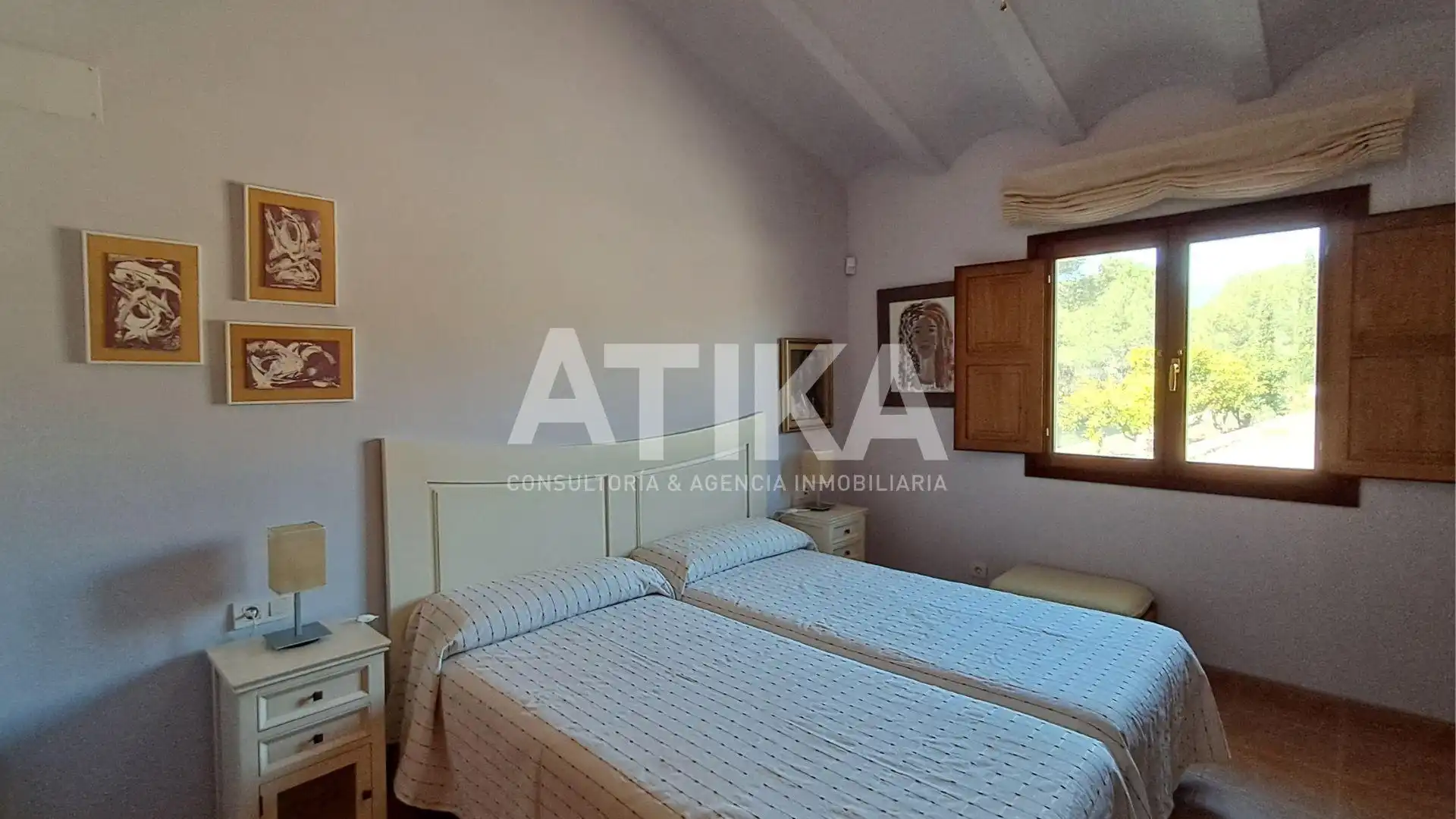 Bedroom of Houses for rent in Ontinyent  with Heating, Private garden and Furnished
