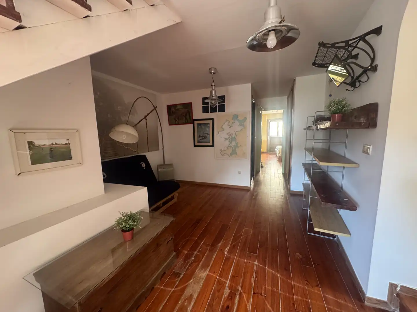 Sala d'estar de Casa o xalet en venda en Muros amb Terrassa