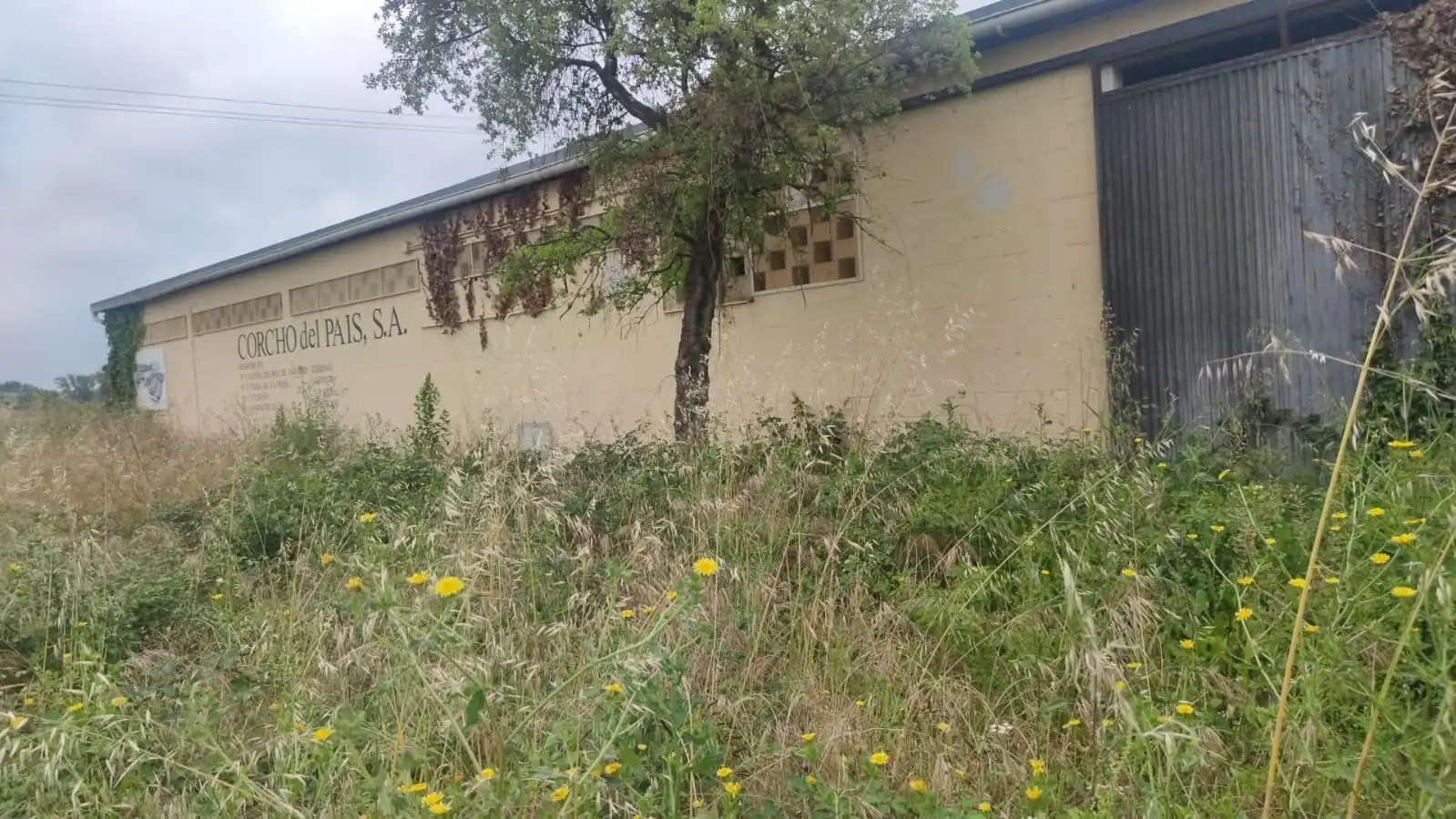 Exterior view of Industrial buildings for sale in  Logroño